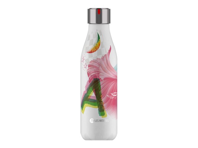 LES ARTISTES Paris A-1861 Teglia Isotherme, Thermos 500 Ml, Borraccia Termica Senza BPA, Riutilizzabile, Beccuccio Apribile Con Cannuccia, Acciaio LES ARTISTES Paris A-1861 Teglia Isotherme, Thermos 500 Ml, Borraccia Termica Senza BPA, Riutilizzabile, Beccuccio Apribile Con Cannuccia, Acciaio
