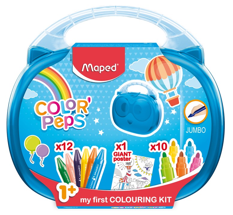 Maped Color'Peps Jumbo - Kit de coloriage 1er âge Pas Cher