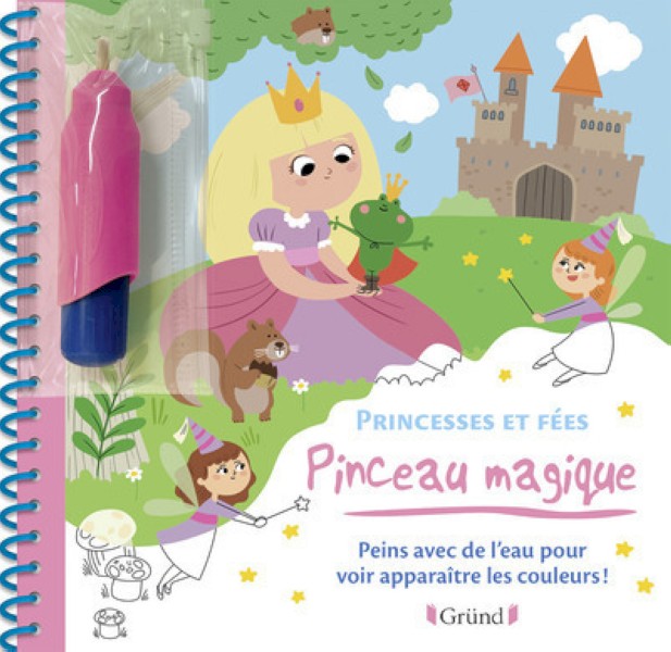 Pinceau magique - Princesses et Fées Pas Cher