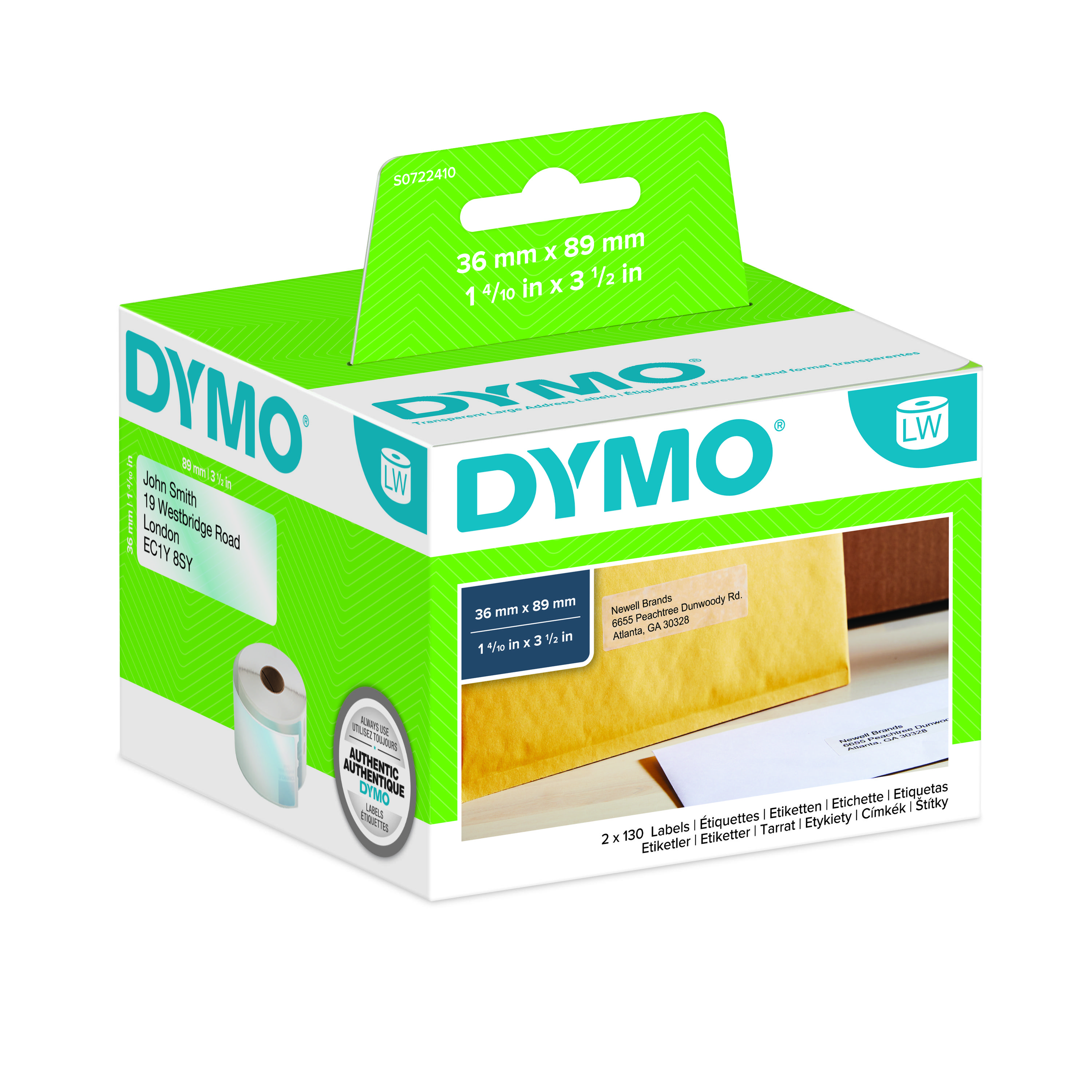 Dymo D1 - Ruban d'étiquettes auto-adhésives - 1 rouleau (12 mm x 7 m) -  fond blanc écriture noire Pas Cher
