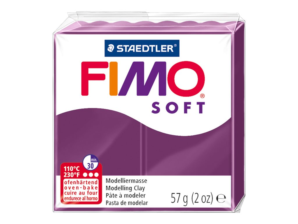 Pâte Fimo Soft - violet  - 57G