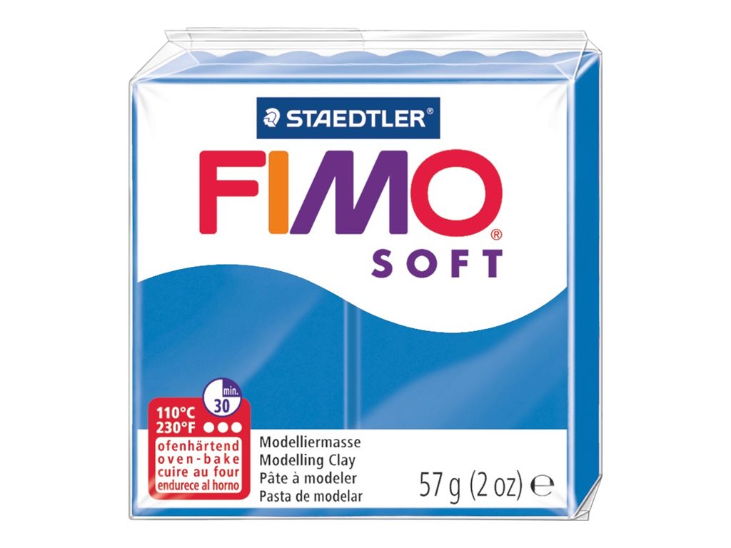 Pâte Fimo Soft-  bleu calypso - 57G