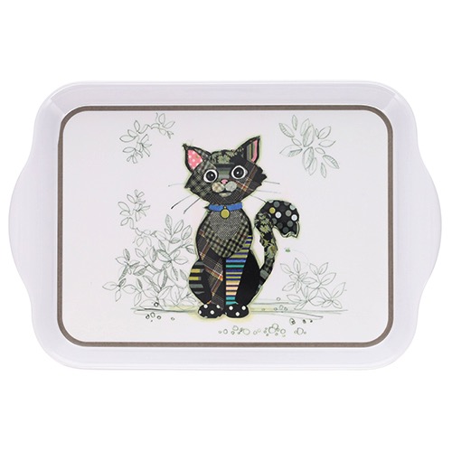 KIUB Bol Chat Avec Anse - Motif Chat Tour Eiffel Porcelaine Fine 500ml