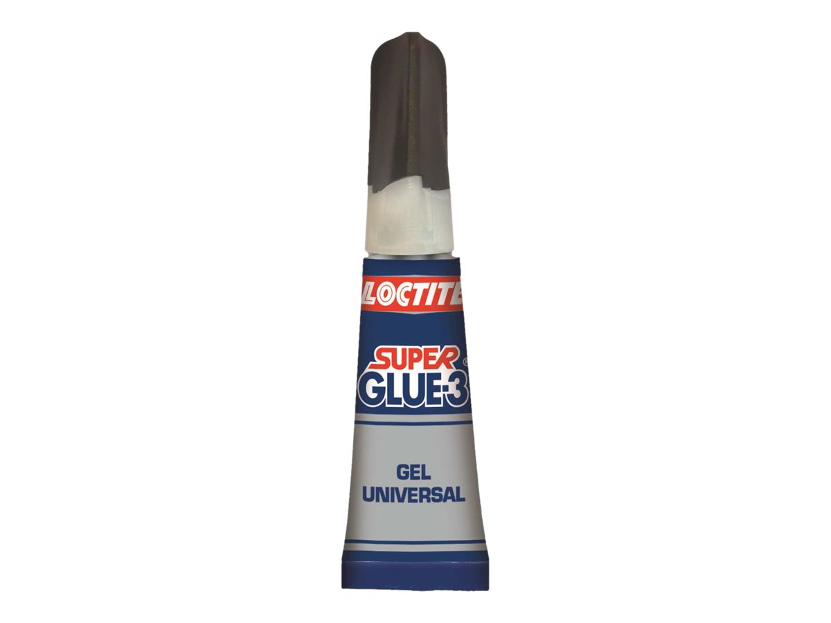 Loctite Super glue 3 - Colle à prise rapide - Transparente - 3 gr