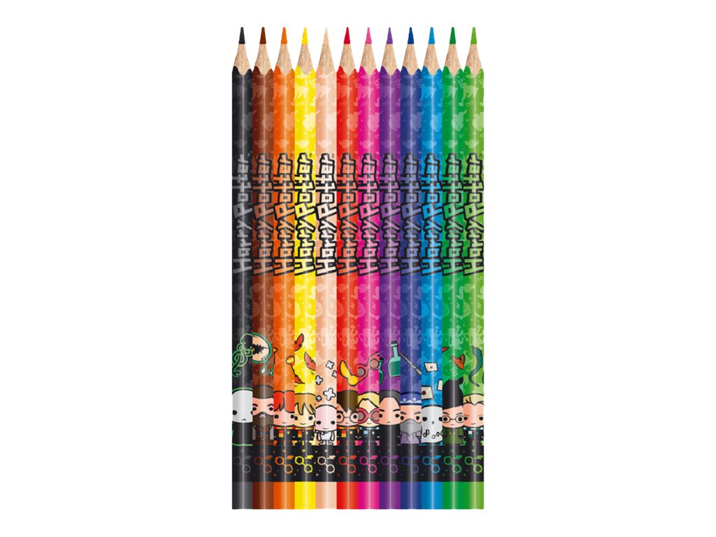 Maped Color'Peps Harry Potter 12 Crayons de couleur couleurs vives