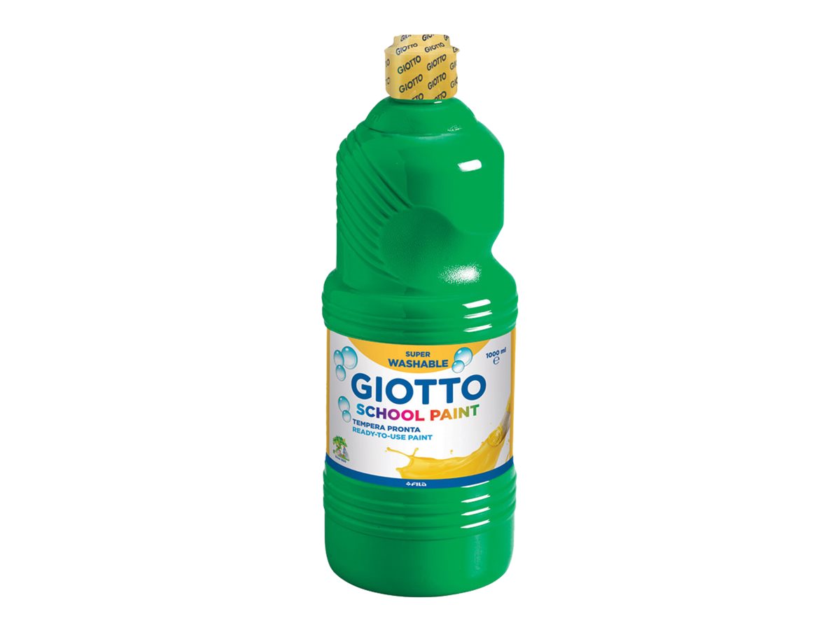 Giotto School - Gouache ultra lavable - marron - bouteille d'1 L