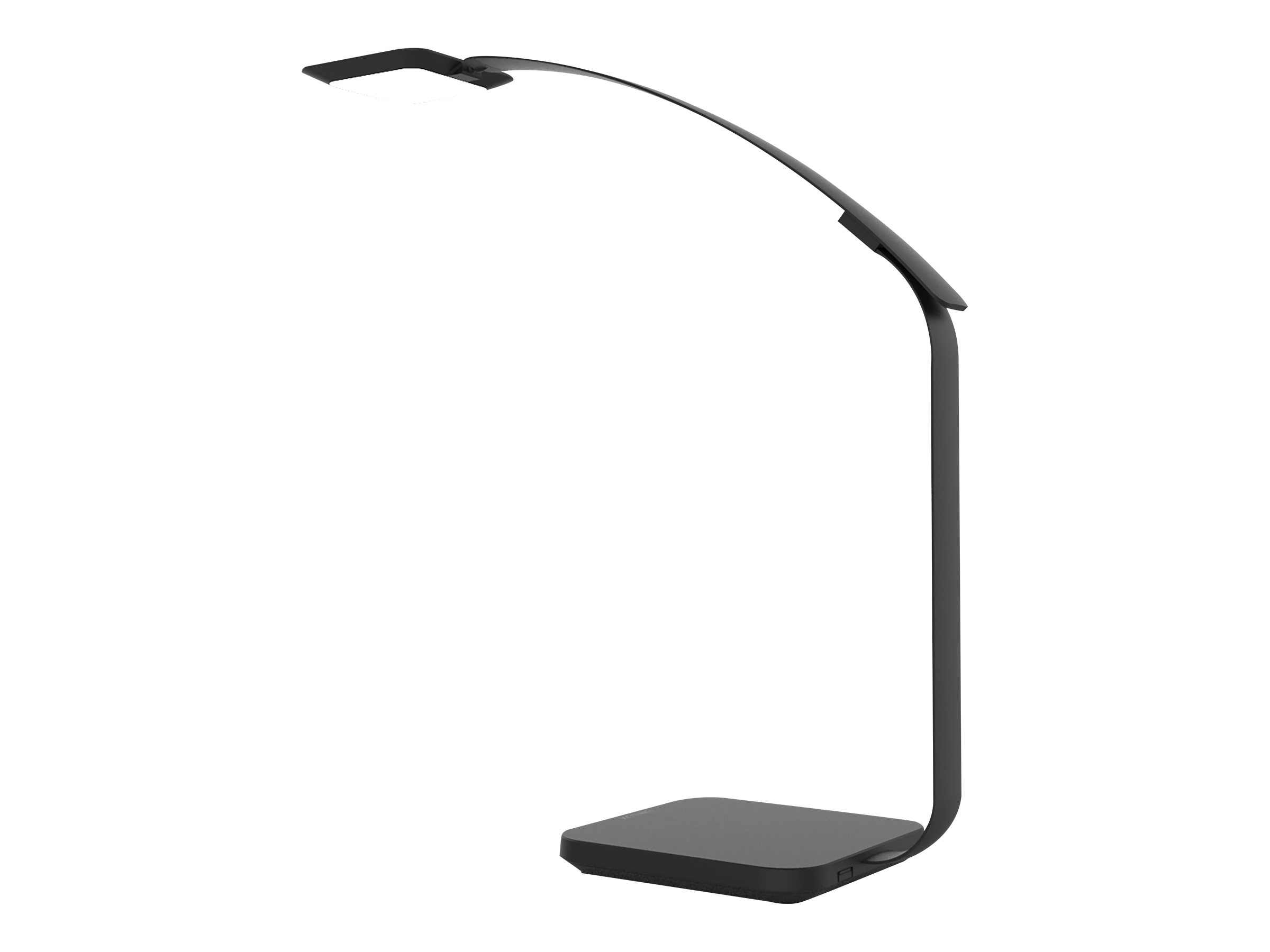 Unilux - Lampe de bureau connectée Timelight - LED - USB + chargeur sans  fil - noir Pas Cher