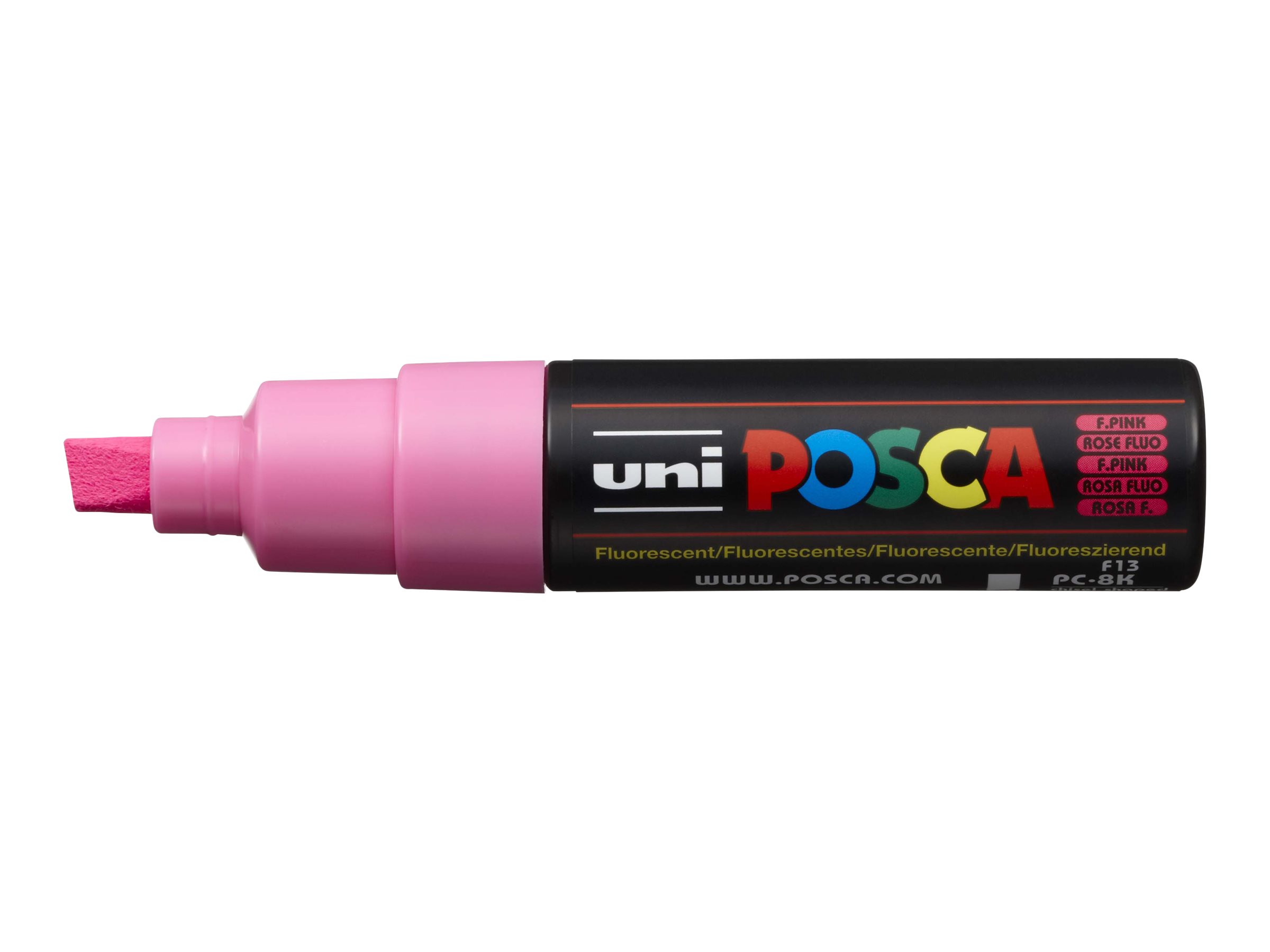 Posca - Marqueur peinture pointe large - rose fluo