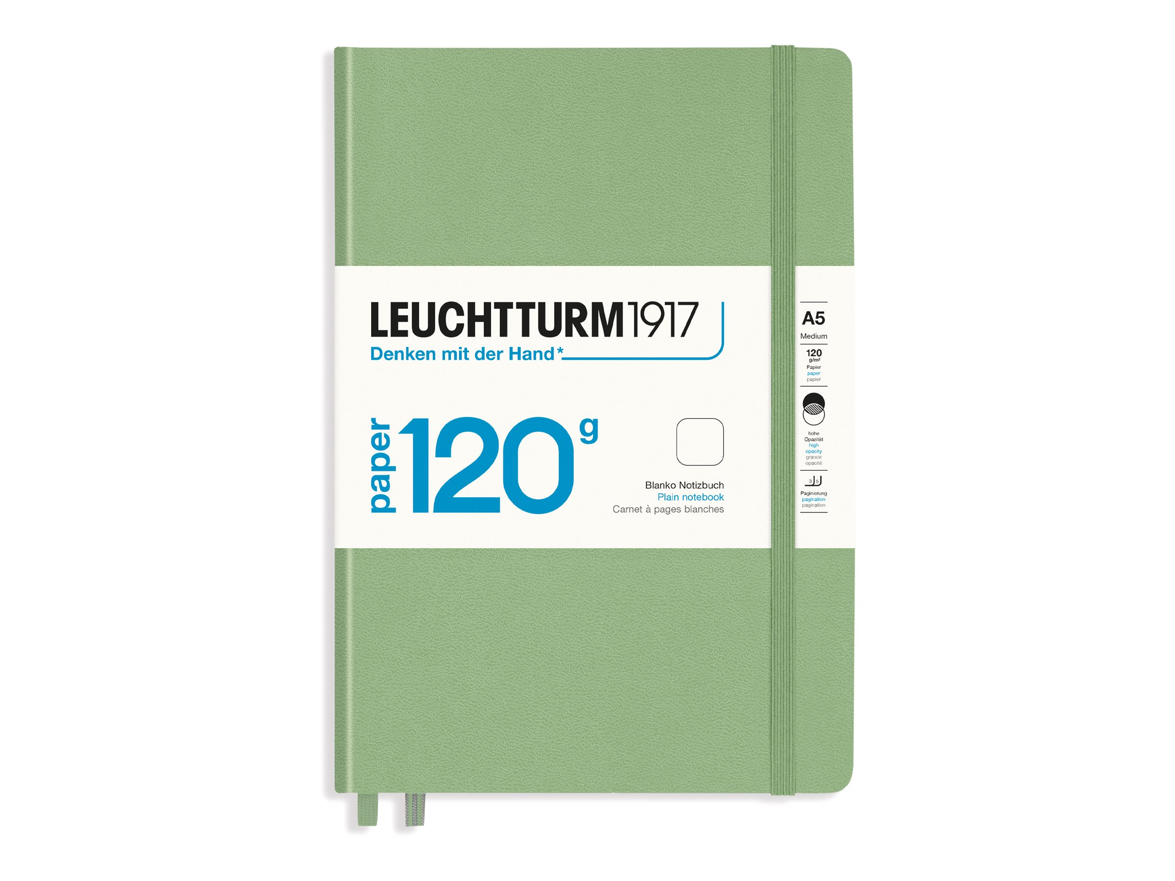 Leuchtturm1917 Edition 120 de notes rigide A5 uni vert