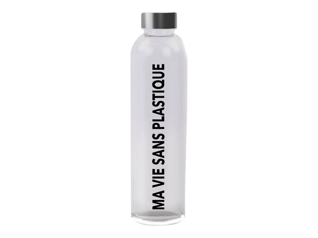 Little Balance - Gourde bouteille d'eau en verre transparente - 750 ml Pas  Cher | Bureau Vallée