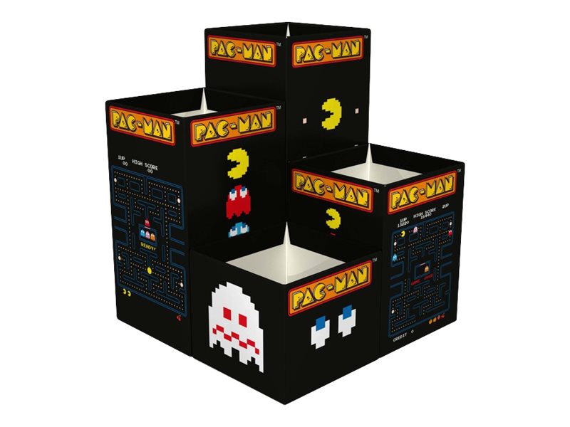 Quo Vadis Pac-Man - 4 Pots à crayons magnétiques