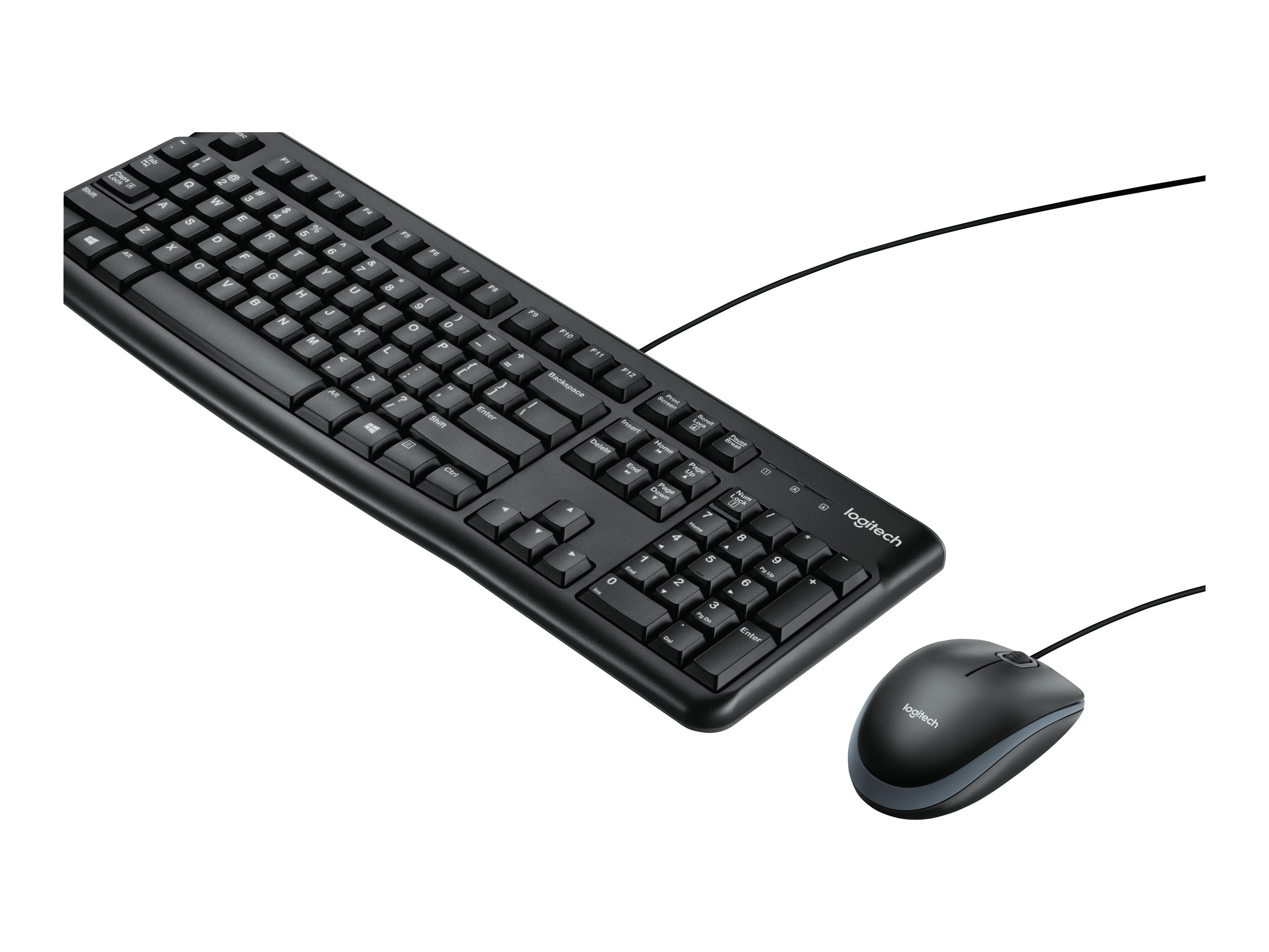 Logitech Desktop MK120 - ensemble clavier filaire et souris