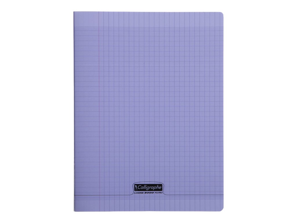 Cahier piqué A4 120 pages grands carreaux - Assortis sur