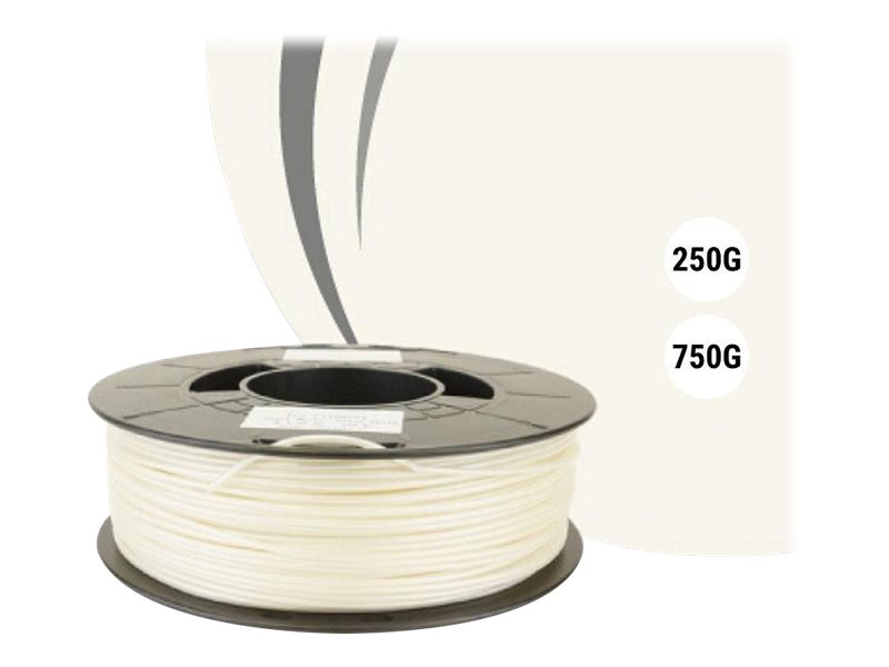 Filament Chromatik PLA 1.75mm - Blanc Perle (750g)