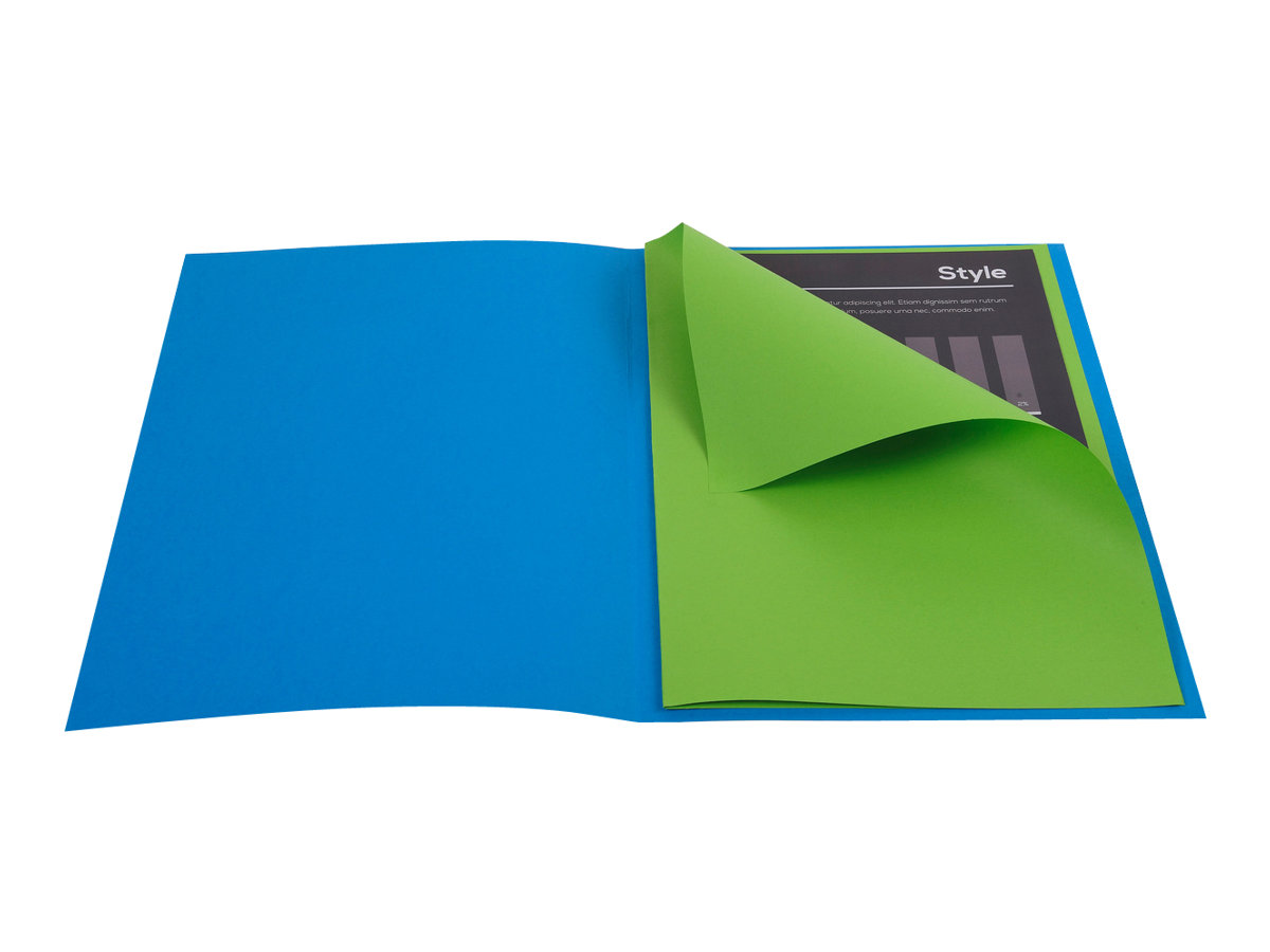 5 ETOILES 250 sous-chemises papier recyclé 60g coloris bulle produits verts