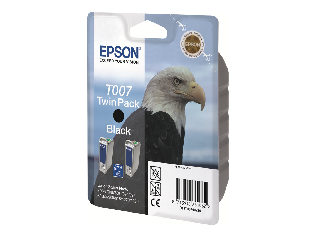 Epson T007 Aigle - noir - cartouche d'encre originale
