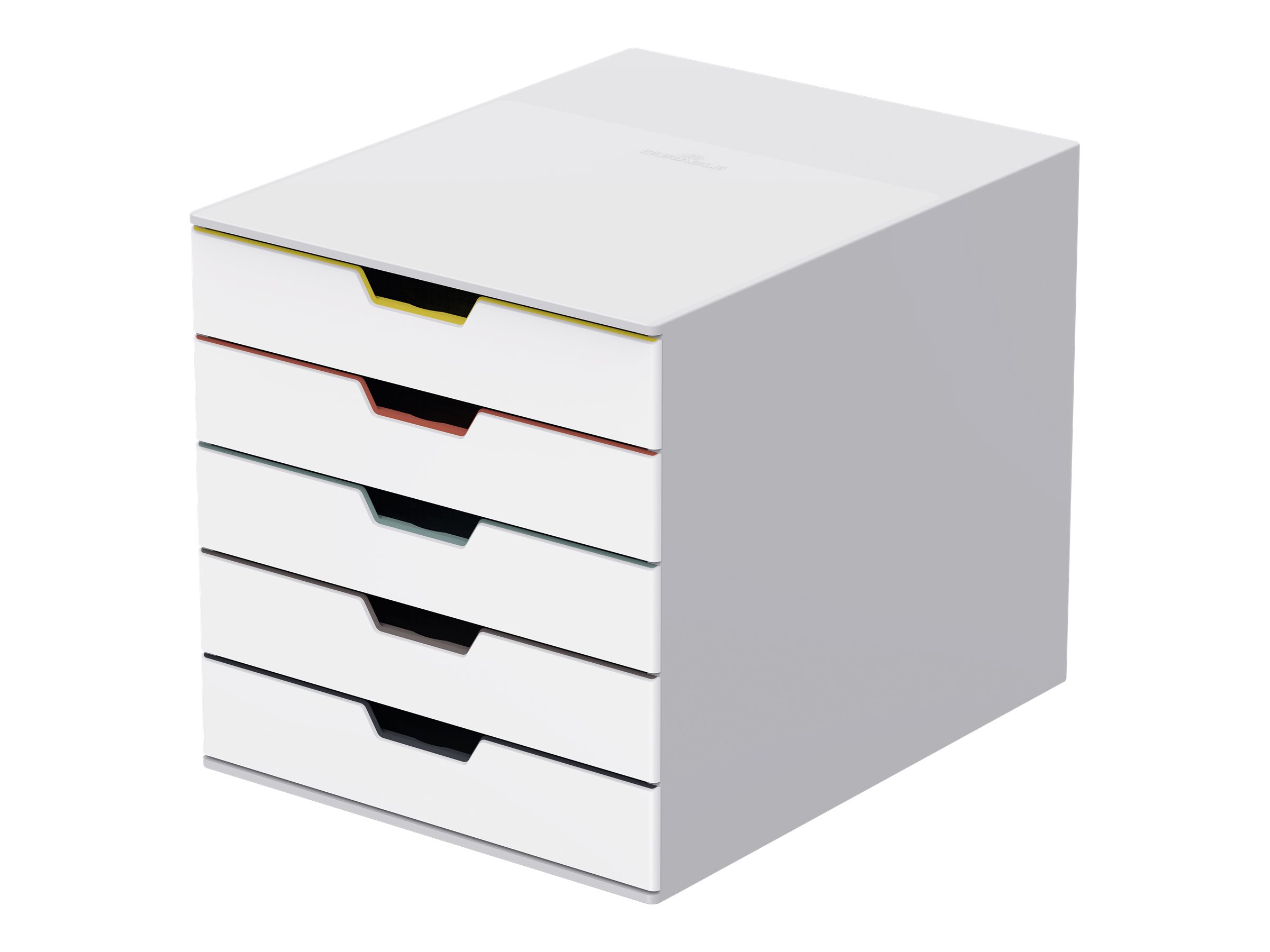 CEP Bloc de classement Module Organisateur 5 tiroirs Rangement documents  Bureau Smoove Blanc/Noir : : Fournitures de bureau