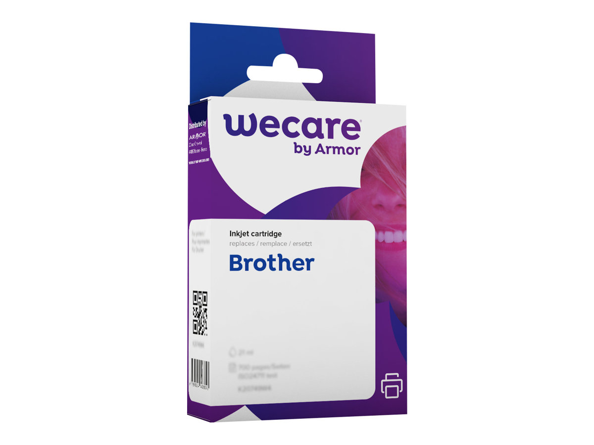 Cartouche compatible Brother LC985 - jaune - Wecare K20368W4 