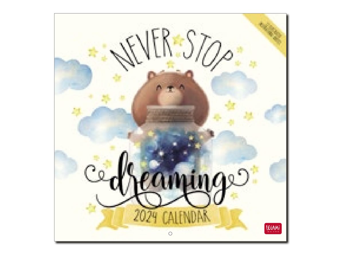 Calendrier De L'Avent 2025 Legami Dream Express - 24 Surprises + 1 Crayon Effaçable Limité, Réutilisable, 33x39 Cm - Décoration Noël