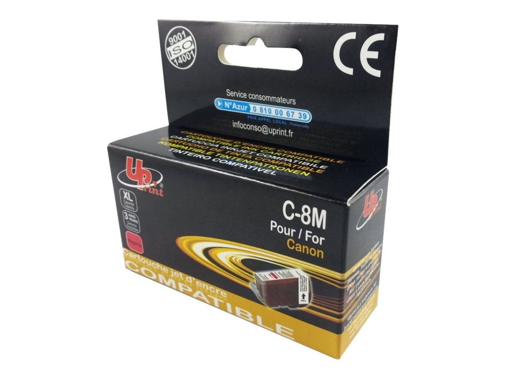 Cartouche compatible Canon CLI-8 - magenta - UPrint C.8M  
