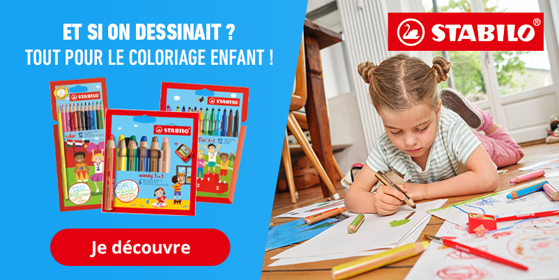 Coloriage enfant Stabilo