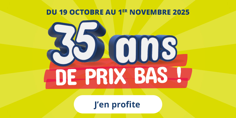 35 ans de prix bas