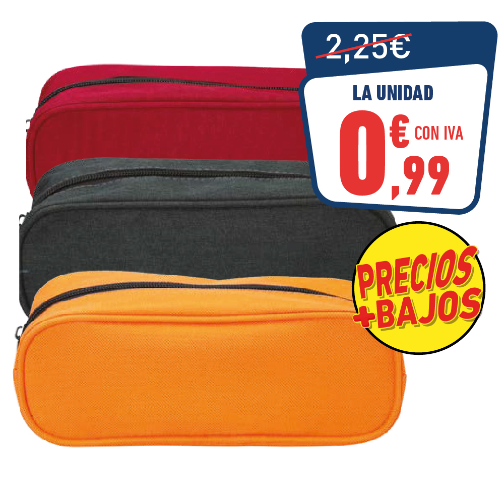 Estuche escolar Maxi School 1 compartimento