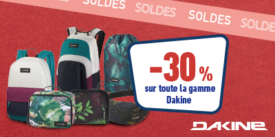 -30% sur la gamme Dakine