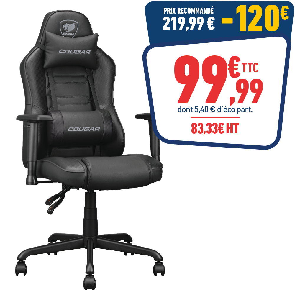FAUTEUIL FUSION S BLACK 