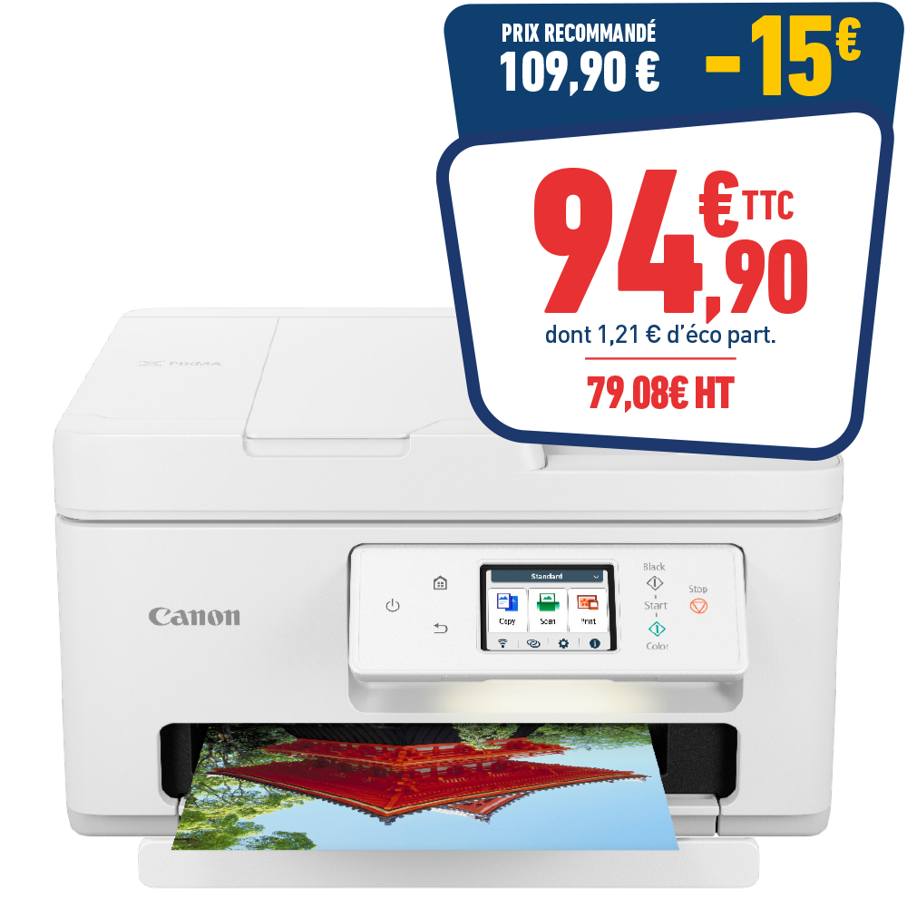 IMPRIMANTE MULTIFONCTION JET D'ENCRE CANON PIXMA  TS7750i