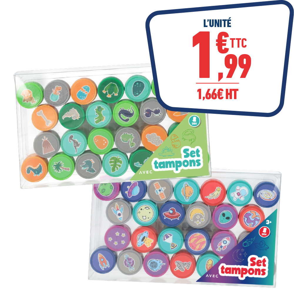 26 TAMPONS PRE-ENCRES