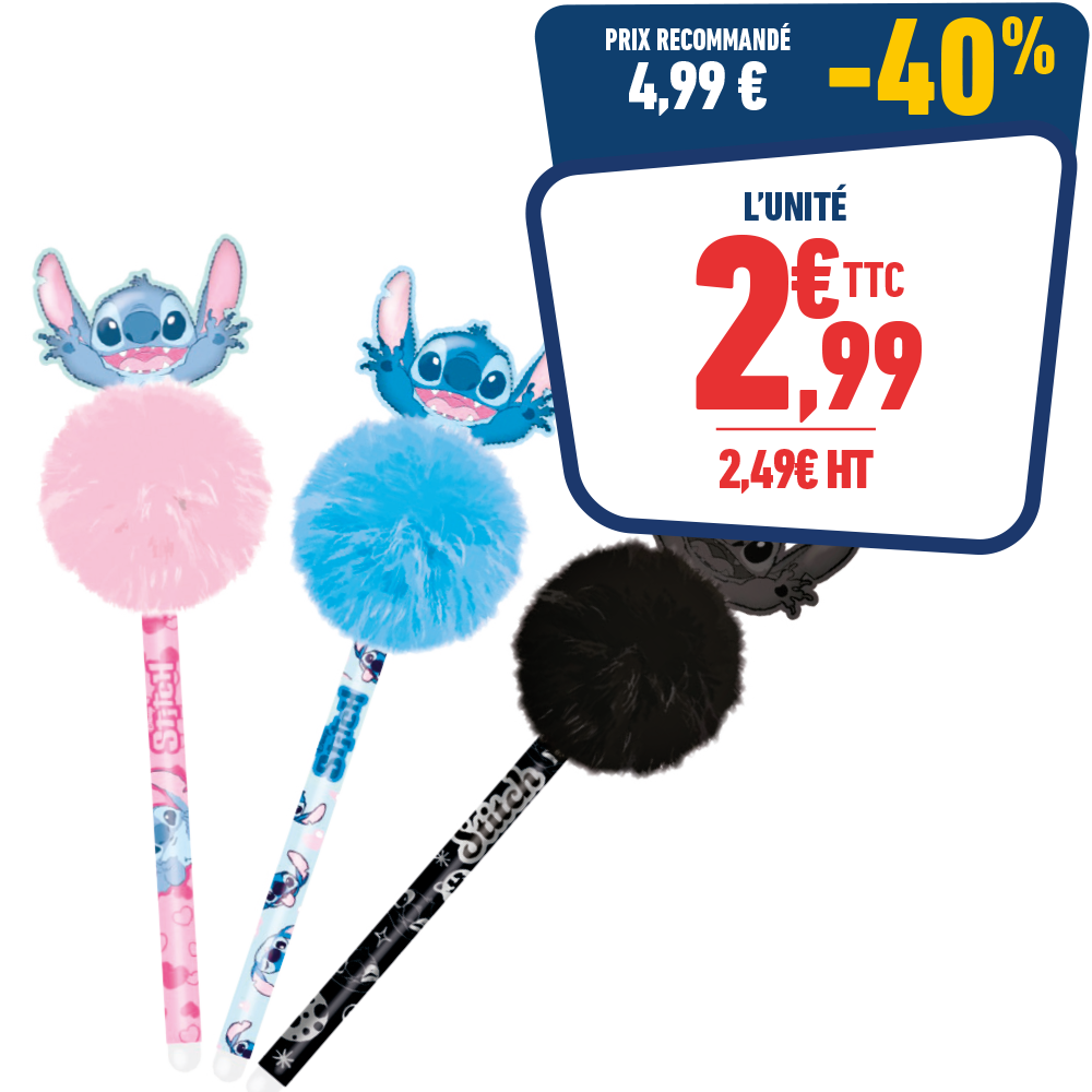 Stylo effaçable Stitch