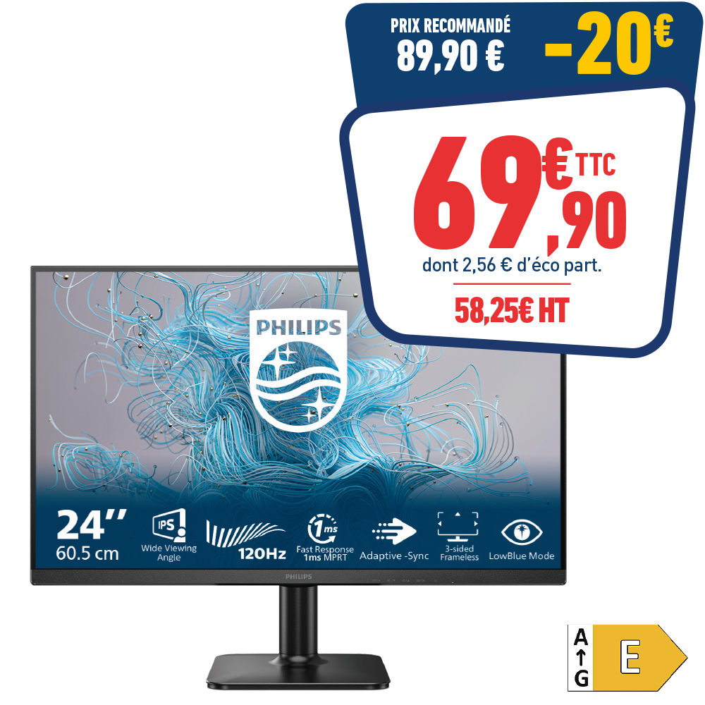MONITEUR PHILIPS 24