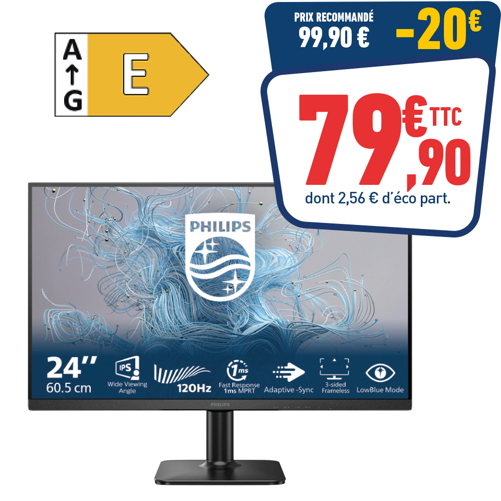 MONITEUR PHILIPS 24