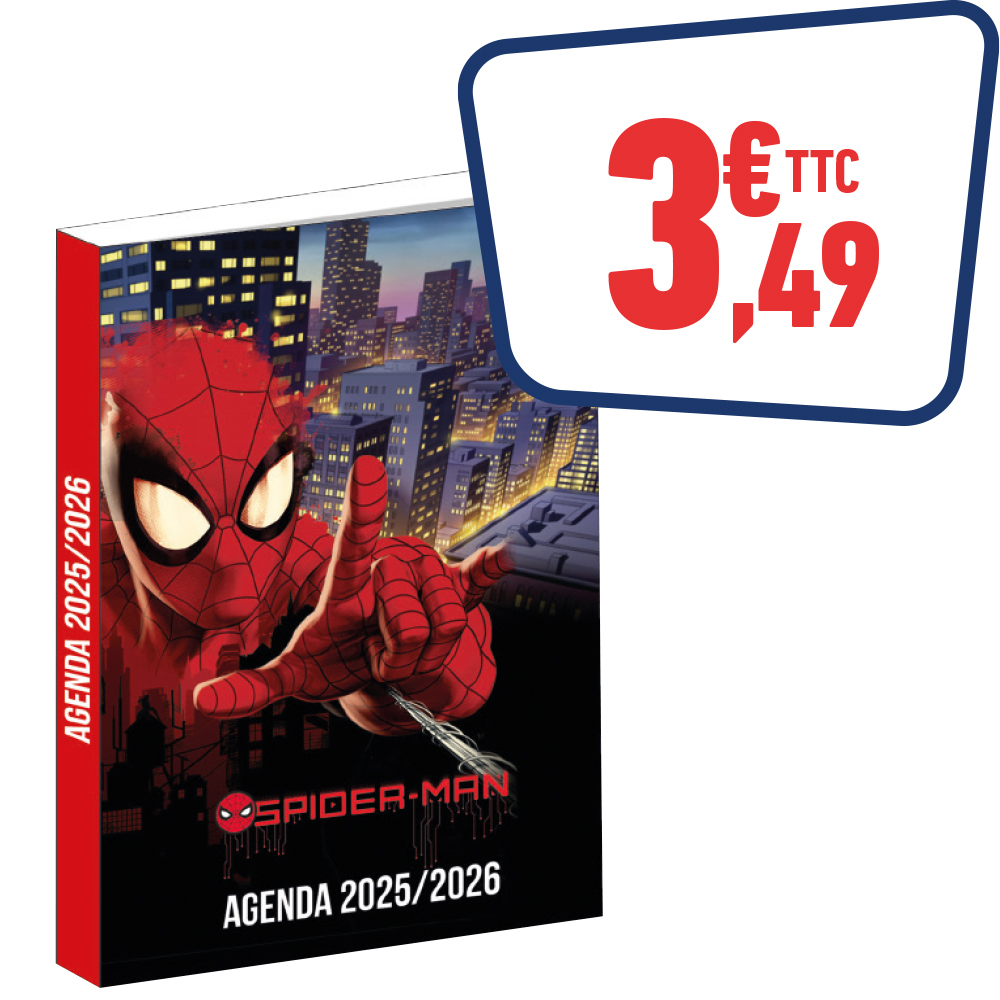 Agenda scolaire Spider man