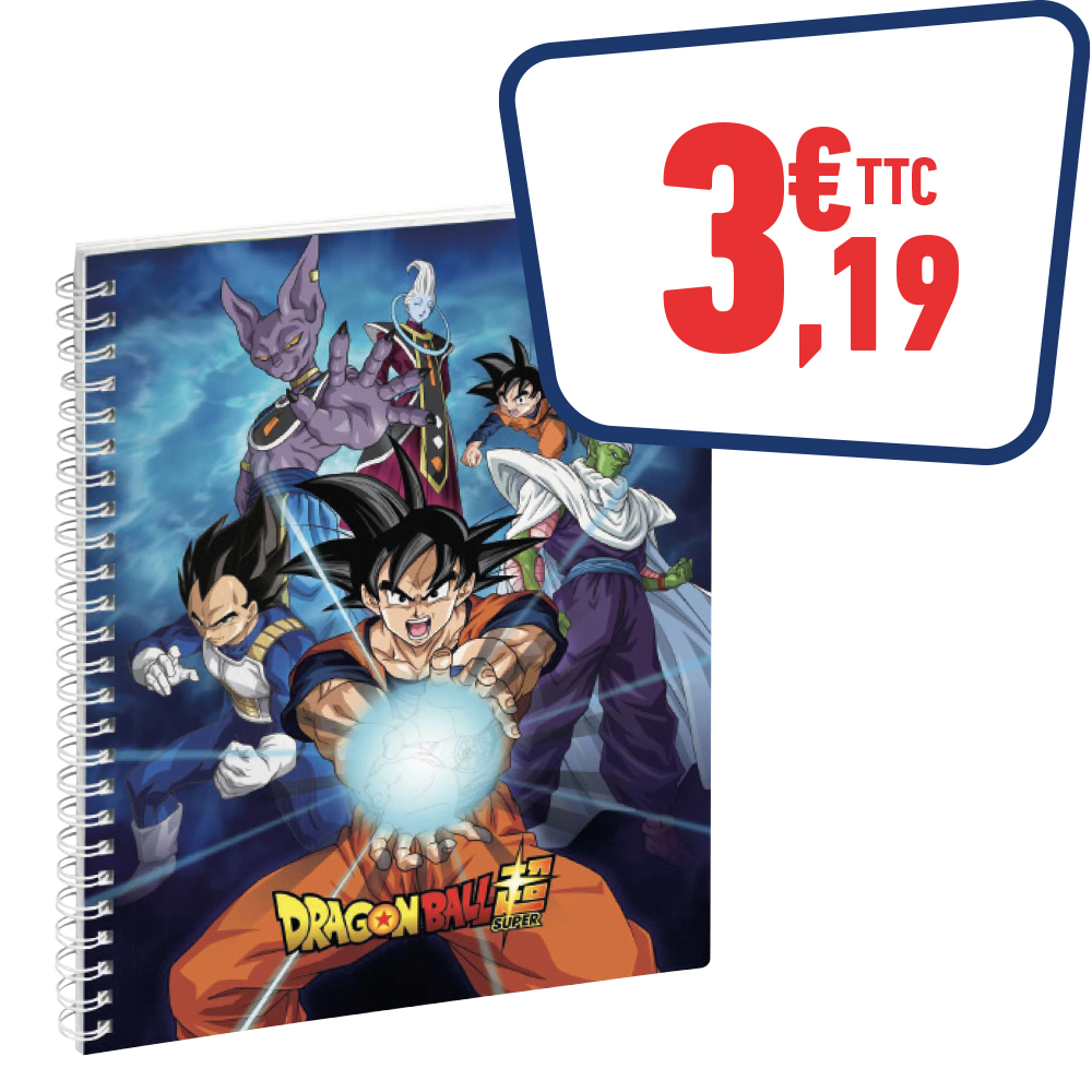 Cahier de texte Dragon Ball