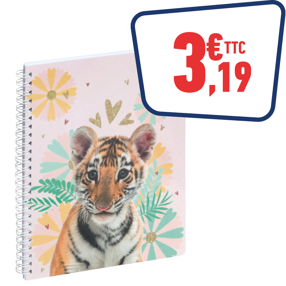 Cahier de texte Animaux