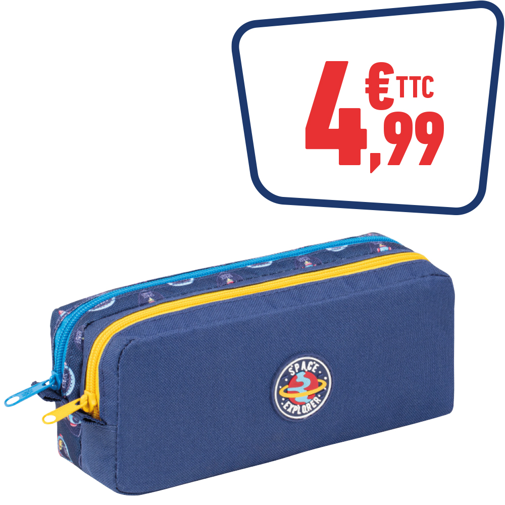 Trousse rectangulaire Space Explorer