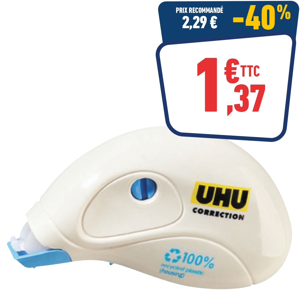 MINI CORRECTEUR BLANC - 5mm x 6m