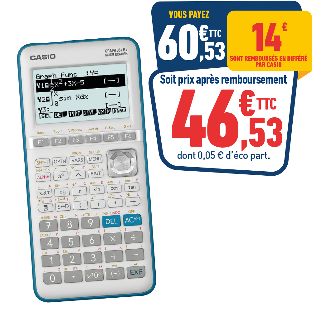 CALCULATRICE GRAPH 35 +E II PYTHON