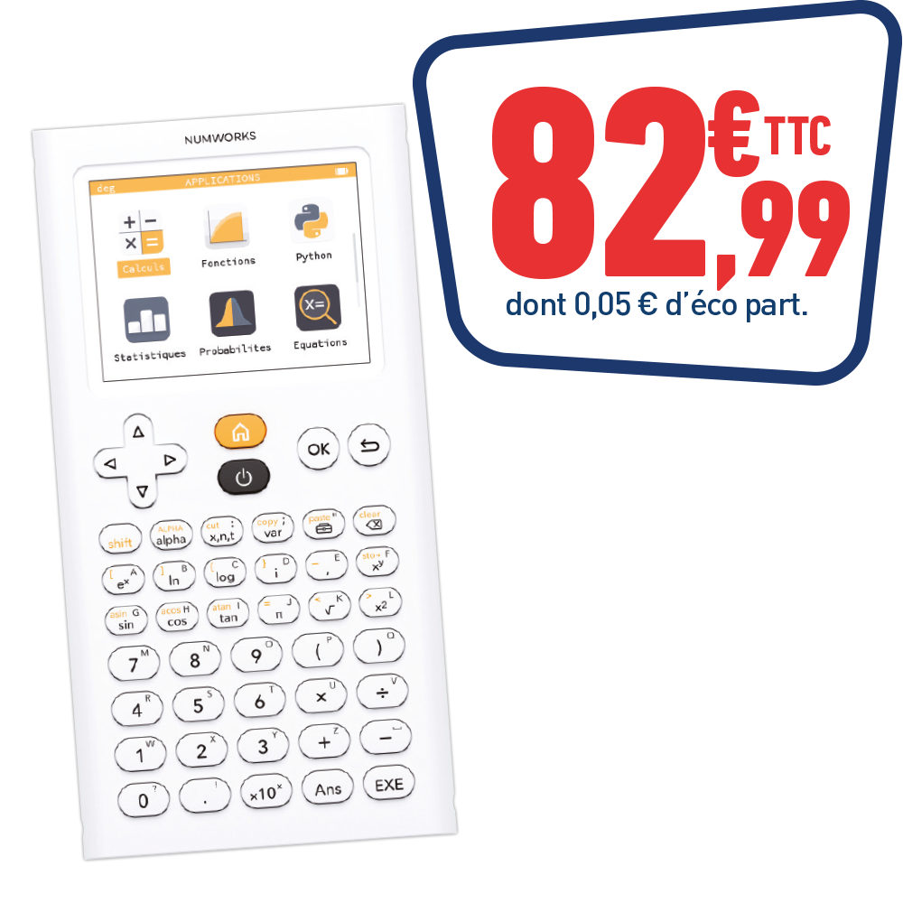 CALCULATRICE GRAPHIQUE NUMWORKS