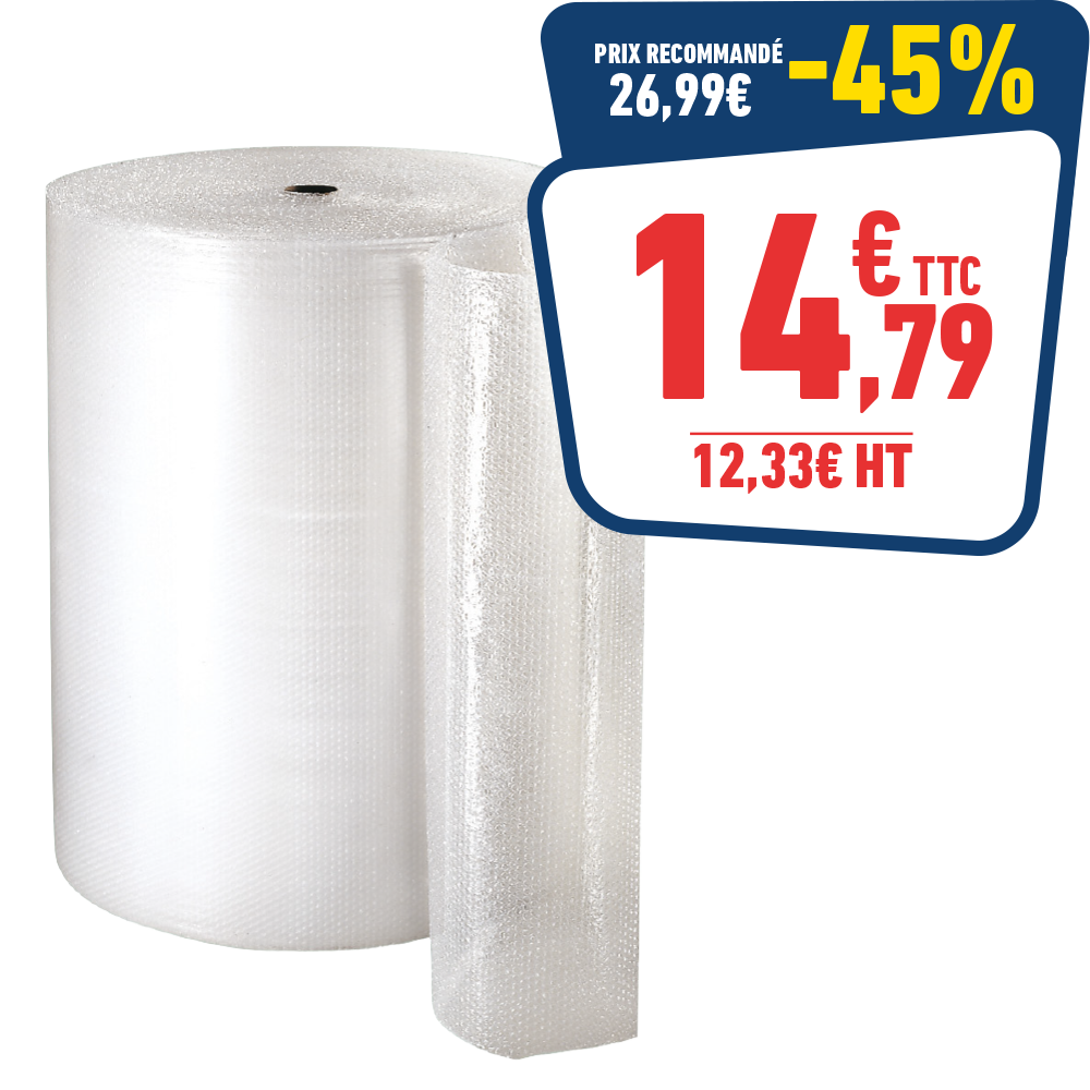Rouleau film bulles 1 x 50m