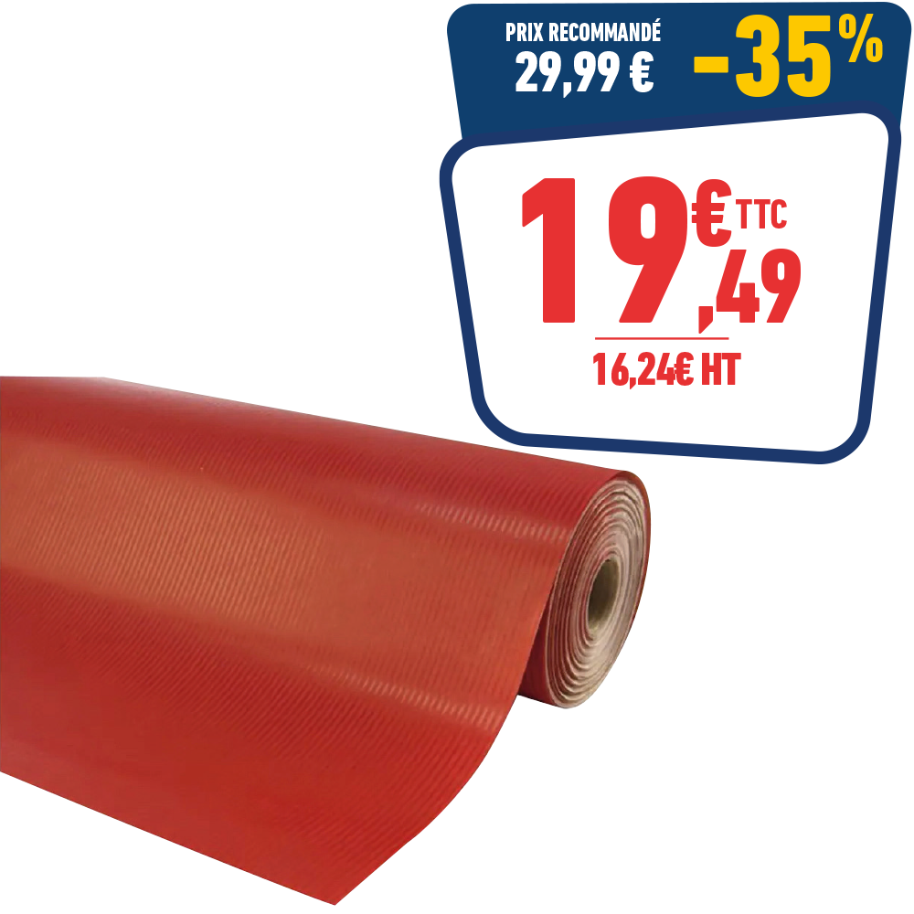 ROULEAU PAPIER CADEAU KRAFT 0,7 X 5M