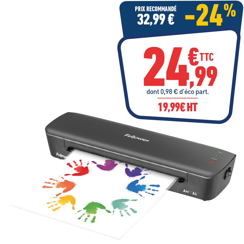 PLASTIFIEUSE FELLOWES ARC A4