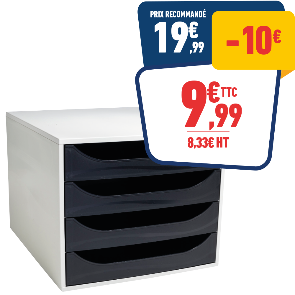 MODULE DE CLASSEMENT 4 TIROIRS - JUSQU'À A4+