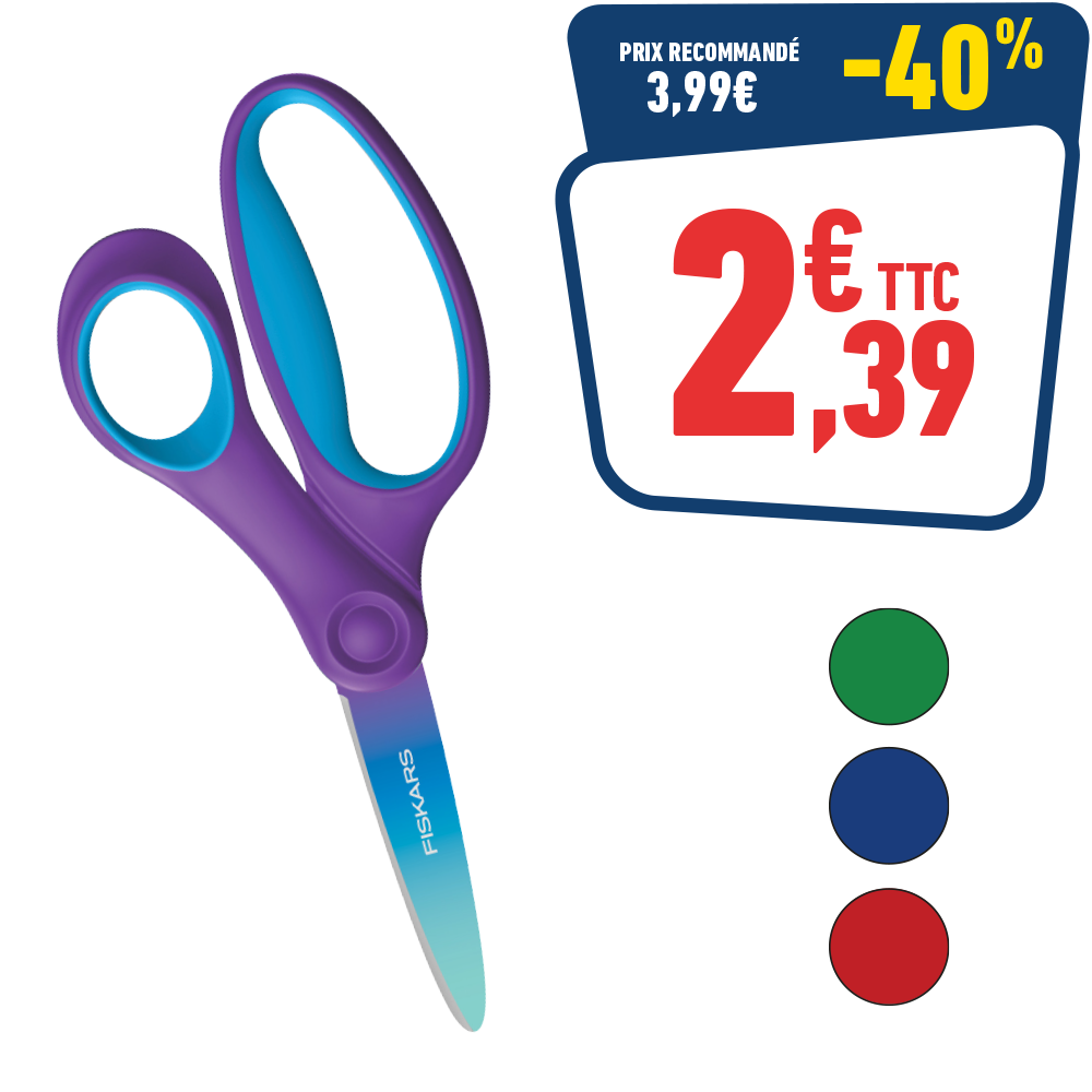 CISEAUX «FISKARS» 15 CM