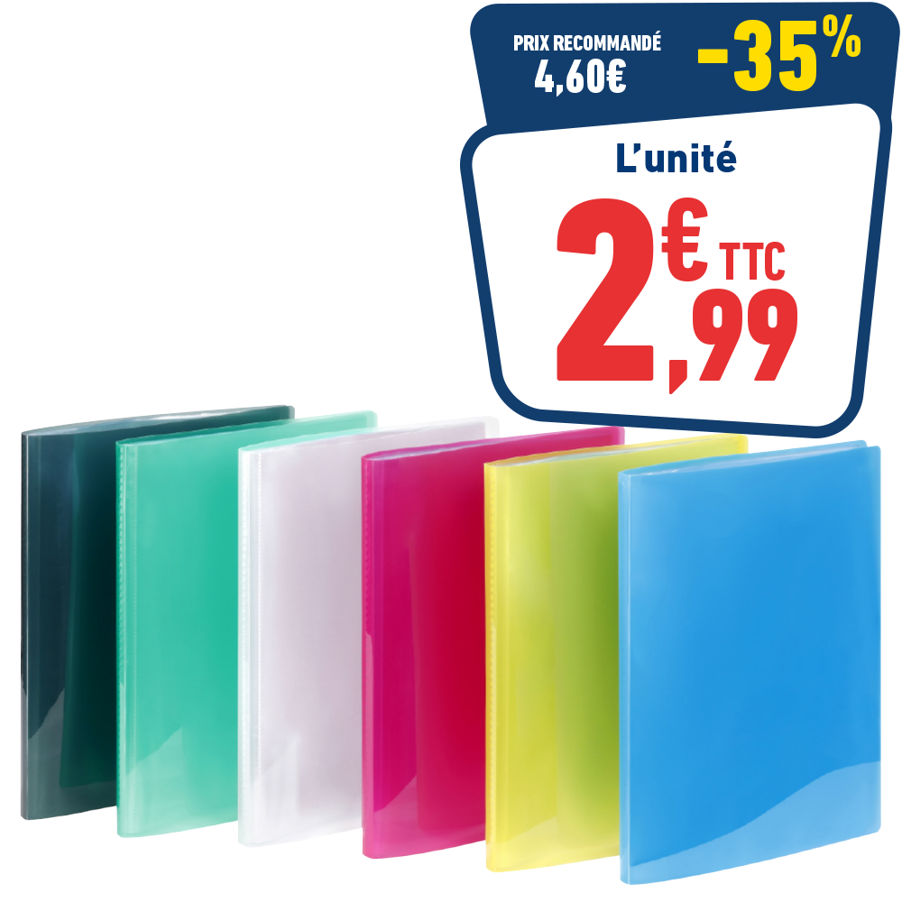 PORTE-VUES «PROPYGLASS» 120 VUES - A4