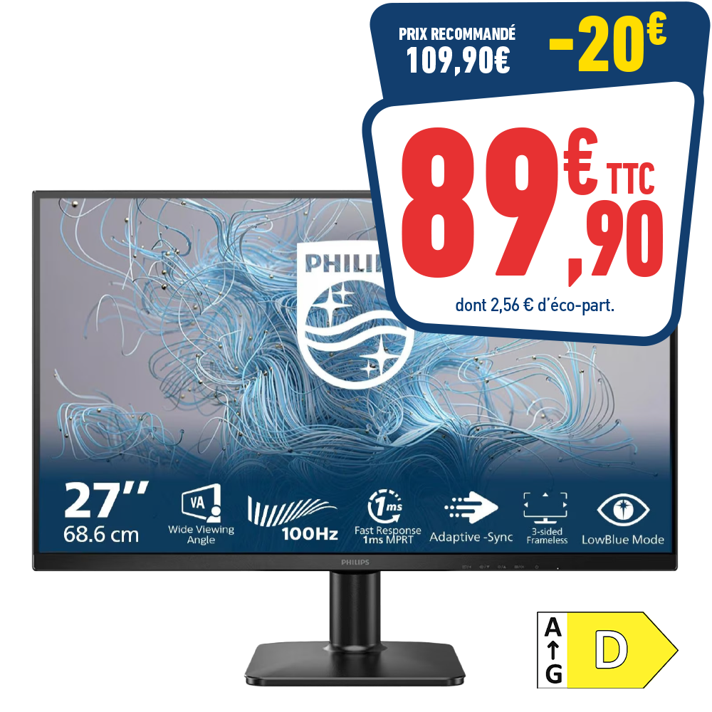 MONITEUR PHILIPS 27''