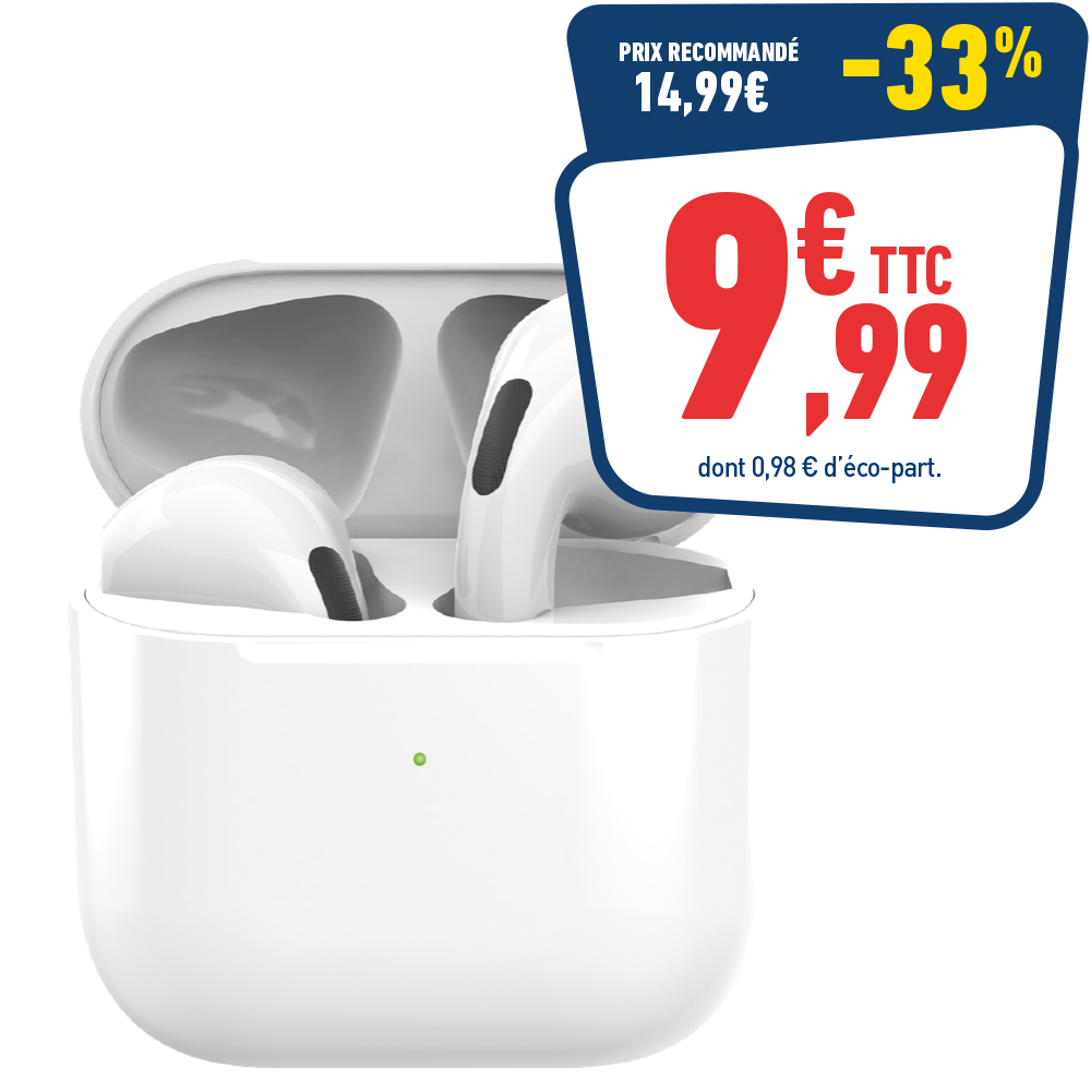 ÉCOUTEURS SANS FIL LEDWOOD VEGA