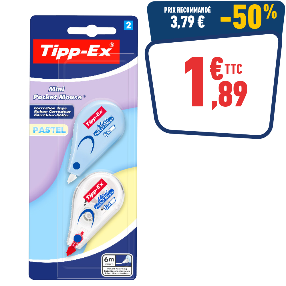 2 CORRECTEURS MINI POCKET